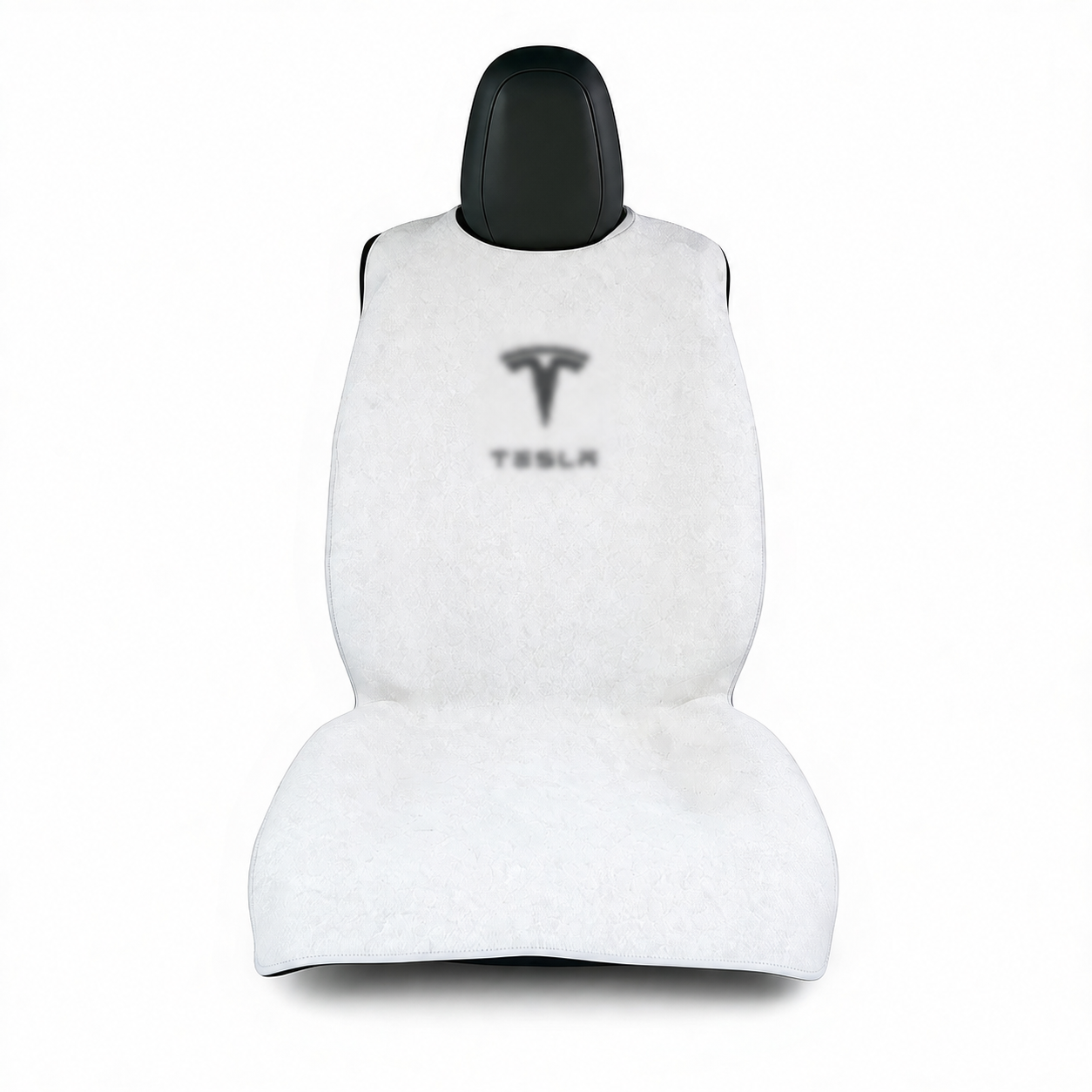 Fawyn Tesla Seat Covers for Model 3/Y/X/S – Sweat-Resistant Seat Towel Protector for Kids, Pets & Dogs – Easy Install 3-Seconds, Roll-Up Storage
